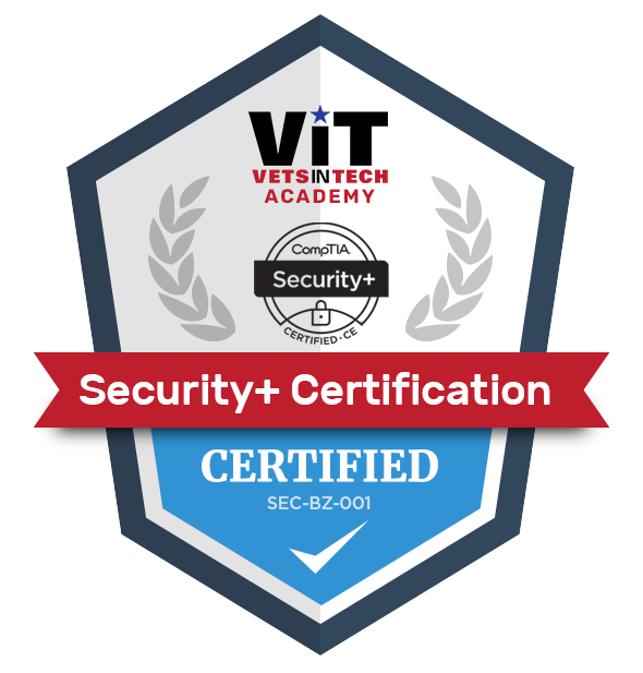 CompTIA Security+ Badge - VetsinTech